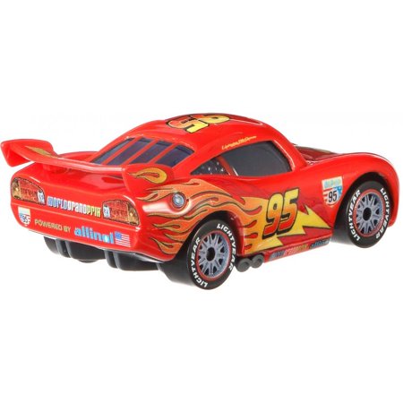 Disney Pixar Cars Die-Cast Lightning Mcqueen with Racing Wheels Online Hot Sale