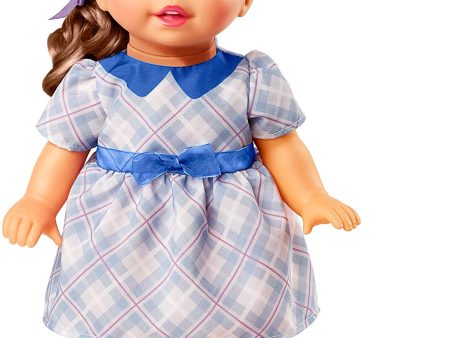 Little Mommy Sweet As Me Plaid Dress Doll with Hairbrush Fashion