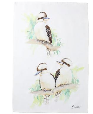 Maxwell & Williams Katherine Castle Bird Life Tea Towel Kookaburra Cheap