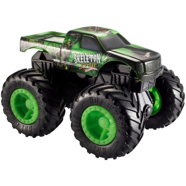 Hot Wheels Monster Trucks 1:43 Scale Skeleton Crew Rev Tredz Toy Truck Online Sale