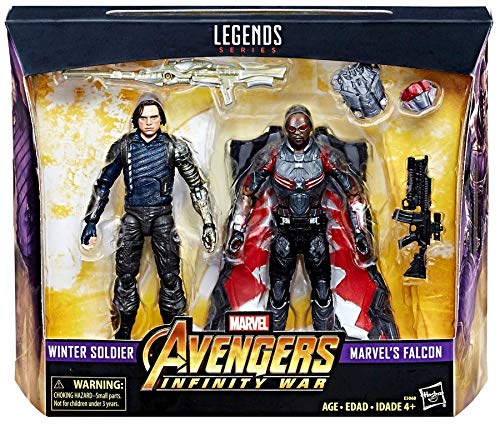 Marvel Legends Winter Soldier & Marvel s Falcon Action Figure 2-Pack Fashion