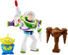 Mattel Disney Pixar Toy Story Feature Figure 7  Space Ranger Buzz Light-year & Alien Action Figure (3 Pack) Cheap