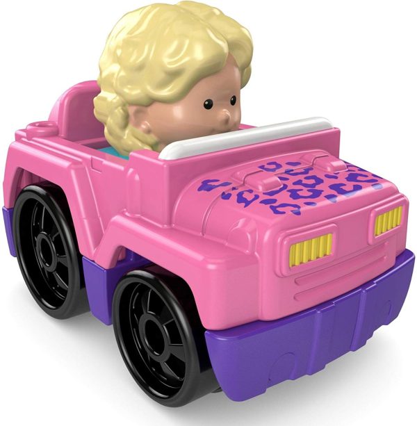 Fisher-Price Little People Wheelies Vehicle, 4x4 Online Hot Sale