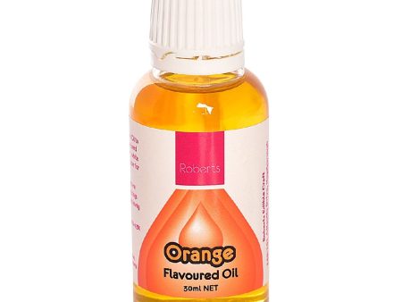 Roberts Edible Craft - Flavoured Oil - Orange 30ml Supply