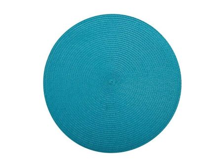 Maxwell & Williams Table Accents Round Placemat 38cm Turquoise Sale