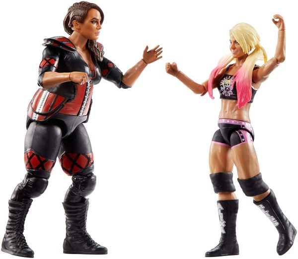 WWE Figure Series # 54 Alexa Bliss & Nia Jaxx Action Figures, 2 Pack Fashion