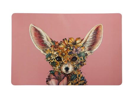 M&w Marini Ferlazzo Wild Planet Placemat 43.5x28.5cm Fennec Fox For Cheap