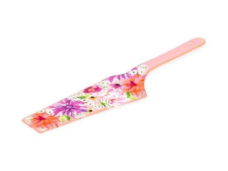 Maxwell & Williams Teas & C s Dahlia Daze Ceramic Cake Server Pink Discount