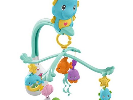 Fisher-Price 3-in-1 Soothe & Play Seahorse Mobile Discount