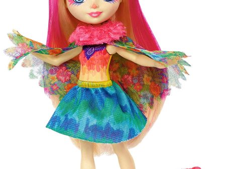 Enchantimals Peeki Parrot Doll & Sheeny For Cheap