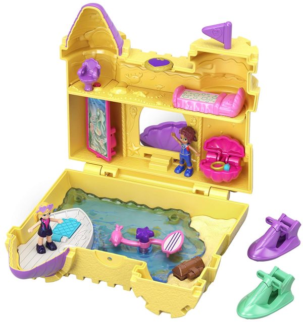 Polly Pocket Big Pocket World, Sandcastle Theme Cheap