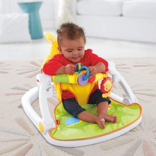 Sit-Me-Up Floor Seat with Tray, Giraffe Online Hot Sale