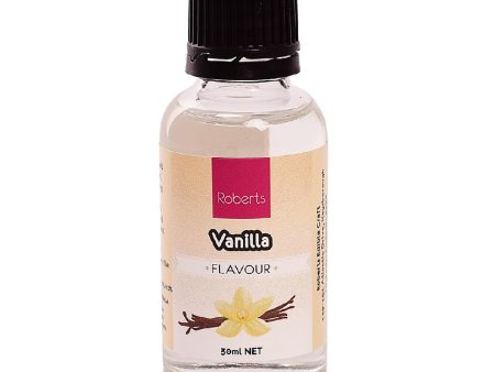 Roberts Edible Craft - Flavour - Vanilla 30ml Online Sale