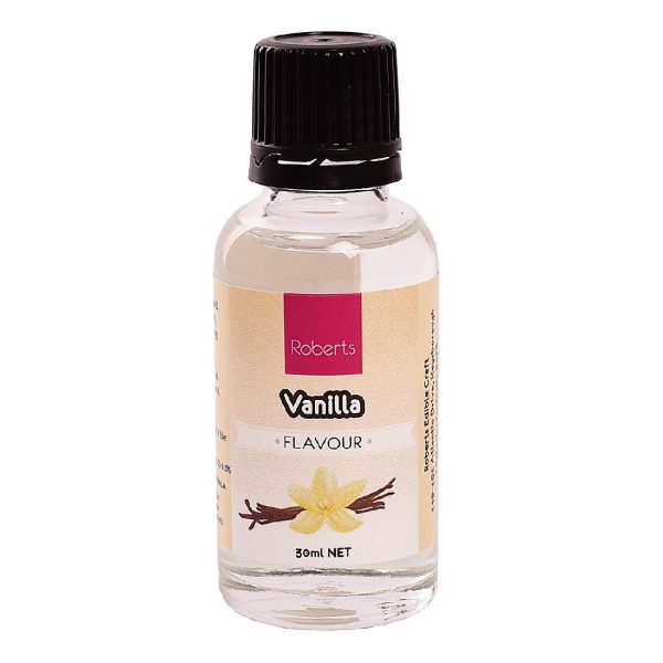 Roberts Edible Craft - Flavour - Vanilla 30ml Online Sale