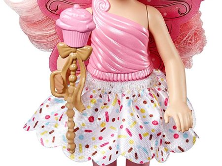 Barbie Dreamtopia Small Fairy Doll Cupcake Theme Cheap