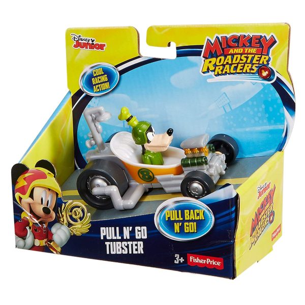 Fisher-Price Disney Mickey & the Roadster Racers, Pull  n Go Tubster Vehicle Sale