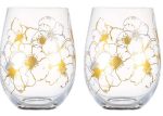 Maxwell & Williams - Estelle Michaelides - Stemless Glasses 560ml - Set Of 2 on Sale