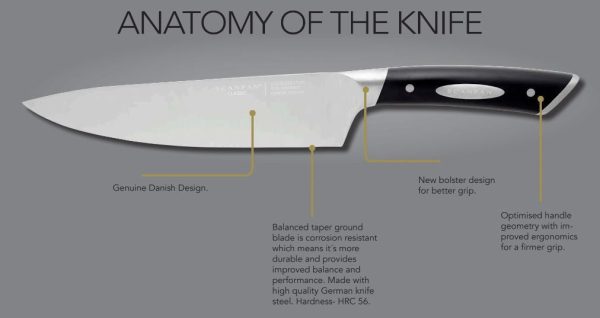 Scanpan Classic Santoku Knife 18cm Discount