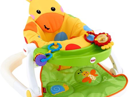 Sit-Me-Up Floor Seat with Tray, Giraffe Online Hot Sale