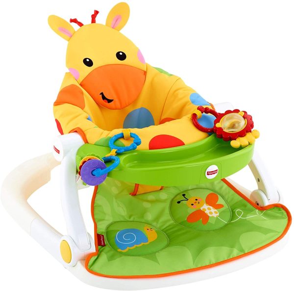 Sit-Me-Up Floor Seat with Tray, Giraffe Online Hot Sale