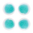 Ecology Watercolour Set Of 4 Coasters Aqua For Discount