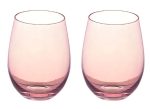 Maxwell & Williams Glamour Stemless Glass 560ml S 2 Pink Online Sale