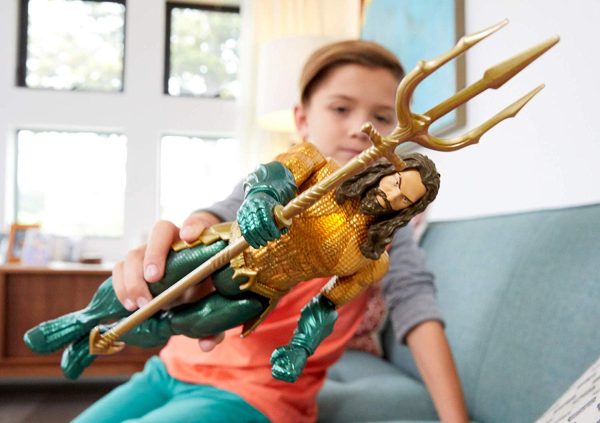 AQUAMAN Trident Strike Figure Online Sale