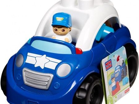 Mega Bloks Peter Police Car Building Set Hot on Sale