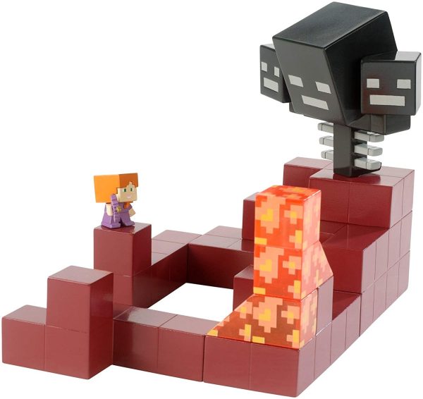 Minecraft Wither Vs Alex Battle In a Box For Discount