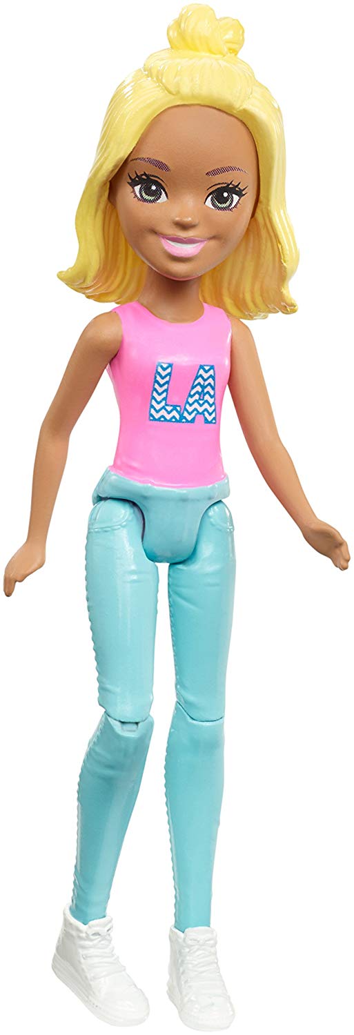 Barbie On The Go Green Fashion Doll Hot on Sale