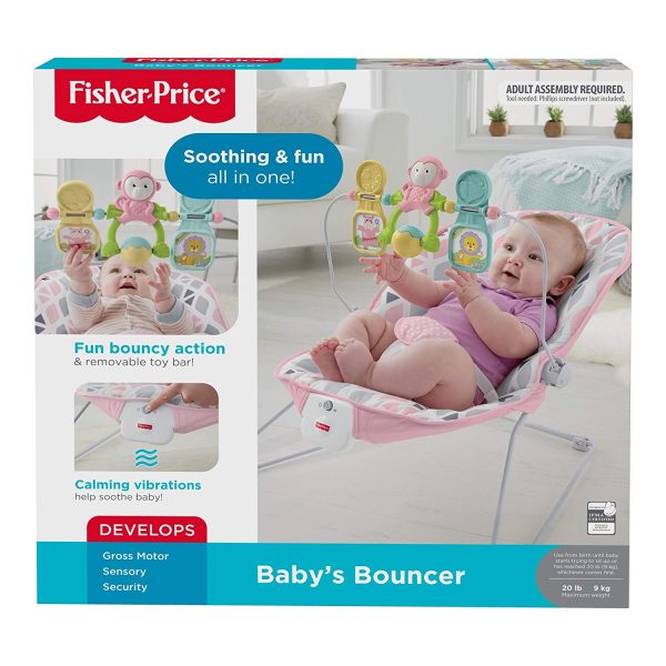 Baby s Bouncer, Pink on Sale