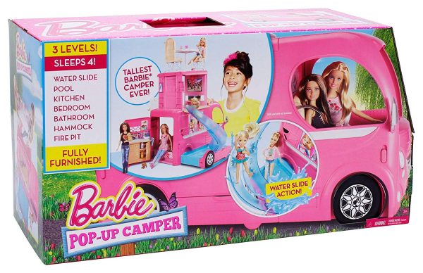 Barbie Pop-Up Camper Vehicle Sale