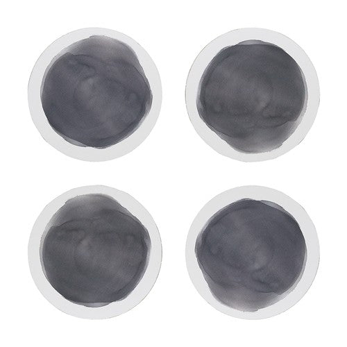 Ecology Watercolour Set Of 4 Coasters Smoke For Cheap