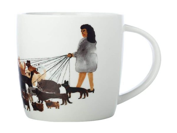 M&w Marc Martin Bff Mug 400ml Dog Walker on Sale