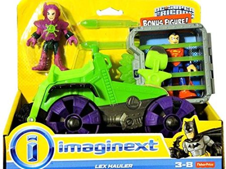 DC Super Friends Imaginext Lex Luthor Hauler Figure Set Cheap