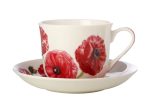 M&w Katherine Castle Floriade Breakfast Cup & Saucer 480ml Ranunculus on Sale