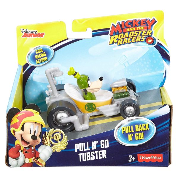 Fisher-Price Disney Mickey & the Roadster Racers, Pull  n Go Tubster Vehicle Sale