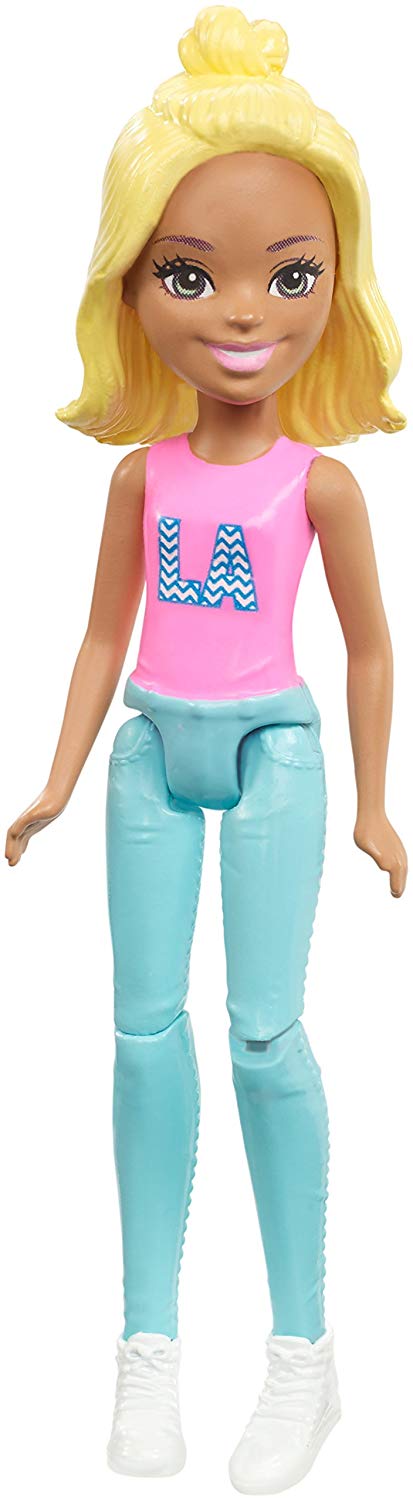 Barbie On The Go Green Fashion Doll Hot on Sale