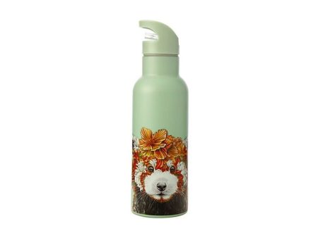 M&w Marini Ferlazzo Wild Planet Double Wall Insulated Bottle 500ml Red Panda Online