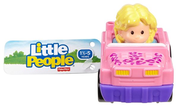 Fisher-Price Little People Wheelies Vehicle, 4x4 Online Hot Sale