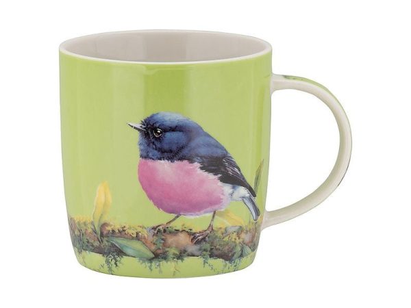 Maxwell & Williams Katherine Castle Bird Talk Mug 370ml Pink Robins Online Sale