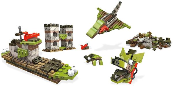 Mega Construx Inventions Camo Brick Building Set Hot on Sale