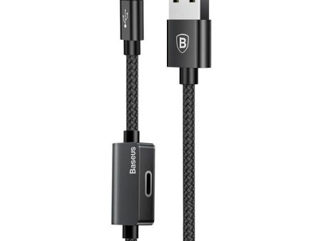 Baseus Music series Aux Audio 2 in1 Cable for iPhone X 8 7 P Charging Aux Cable Cheap