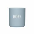 Favourite Cup Hope Design Letters, vaaleansininen Fashion