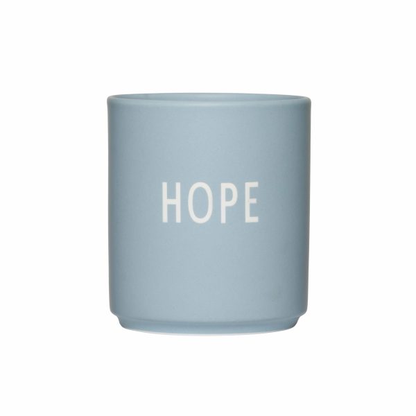 Favourite Cup Hope Design Letters, vaaleansininen Fashion